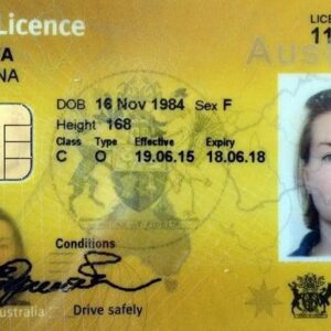 Buy Australian Driver’s License for Sale