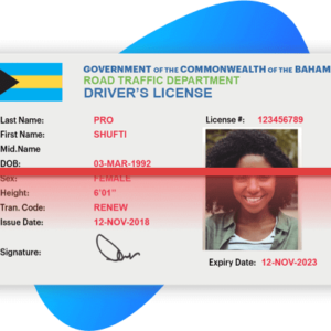 Buy Bahamas Driver’s License For Sale