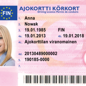 Buy Fake Finland Drivers license