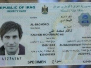Buy Iraq ID Card For Sale
