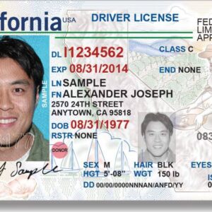 Buy Fake Californian Drivers License Online
